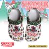 Footwearmerch Stranger Things x Grinch x Christmas Crocs Crocband Clogs Shoes Comfortable For Men Women and Kids